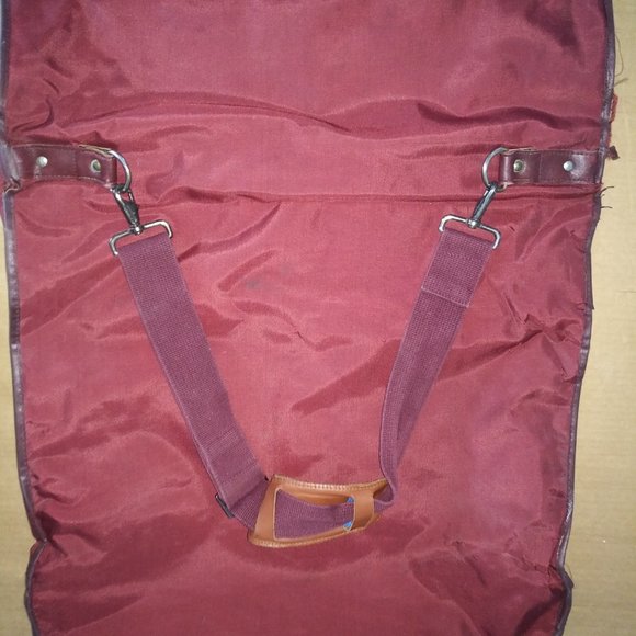 SAMSONITE BURGUNDY GARMENT BAG - Picture 7 of 13